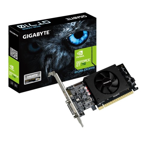 Karta graficzna Gigabyte GeForce GT710 2GB Low Prof Karta graficzna Gigabyte GeForce GT710 2GB Low Prof