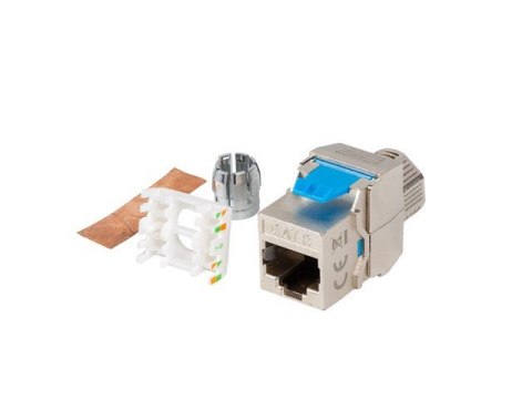 Moduł keystone gniazdo beznarzędziowy rj45 kat.8.1 ftp Moduł keystone gniazdo beznarzędziowy rj45 kat.8.1 ftp
