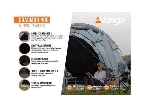 NAMIOT VANGO CRAGMOR 400 NAMIOT VANGO CRAGMOR 400