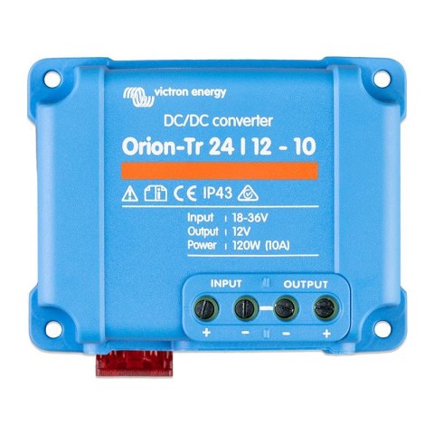 Przetwornica DC/DC Victron Energy Orion-Tr 24/12-10A 120 W (ORI241210200R) Przetwornica DC/DC Victron Energy Orion-Tr 24/12-10A 120 W (ORI241210200R)