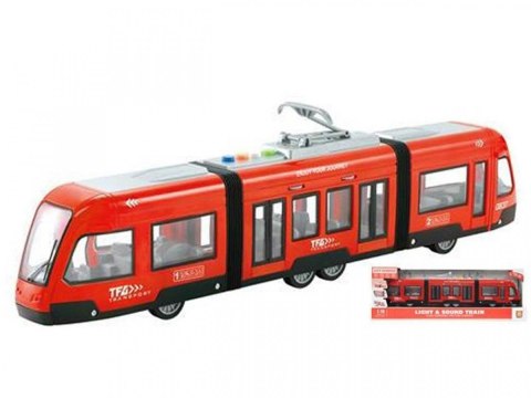 Tramwaj światło, dźwięk, otwierane drzwi Tramwaj światło, dźwięk, otwierane drzwi