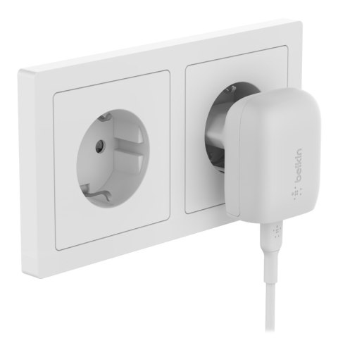 Ładowarka Belkin BoostCharge USB-C PD 3.1 PPS Wall Charger 20W + USB-C to Lightning Cable 1m White Ładowarka Belkin BoostCharge USB-C PD 3.1 PPS Wall Charger 20W + USB-C to Lightning Cable 1m White