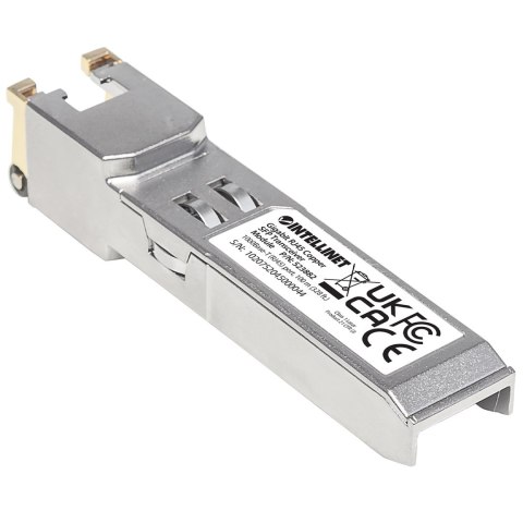 Moduł SFP 1000GBase-T RJ45 100m Intellinet Moduł SFP 1000GBase-T RJ45 100m Intellinet