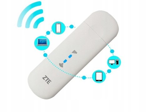 Modem ZTE LTE MF79U (kolo biały) Modem ZTE LTE MF79U (kolo biały)