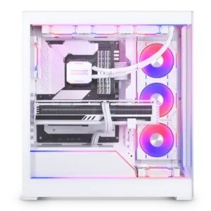 Phanteks NV5 Premium DRGB Kit + Power Hub, 3x na ramę zewnętrzną, 1x osłona płyty głównej - biała Phanteks NV5 Premium DRGB Kit + Power Hub, 3x na ramę zewnętrzną, 1x osłona płyty głównej - biała