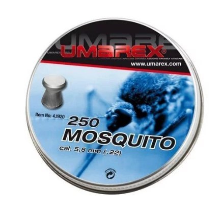 Śrut 5,5mm UMAREX Mosquito płaski 250szt (4.1920.1) Śrut 5,5mm UMAREX Mosquito płaski 250szt (4.1920.1)