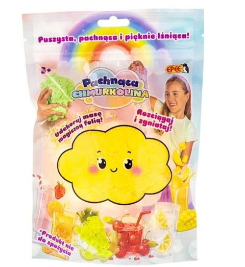 Masa plastyczna Chmurkolina z magiczną folią sok mango Masa plastyczna Chmurkolina z magiczną folią sok mango