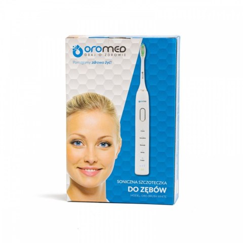 Szczoteczka soniczna ORO-BRUSH Biała Szczoteczka soniczna ORO-BRUSH Biała