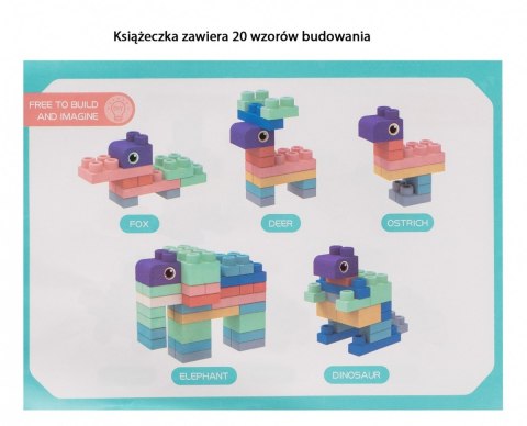 Klocki miękkie 50 elementów