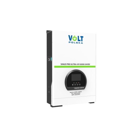Inwerter solarny SINUS PRO ULTRA-HV 6000 24/230V (3000/6000W) + 80A MPPT (450V) OFF-GRID Inwerter solarny SINUS PRO ULTRA-HV 6000 24/230V (3000/6000W) + 80A MPPT (450V) OFF-GRID