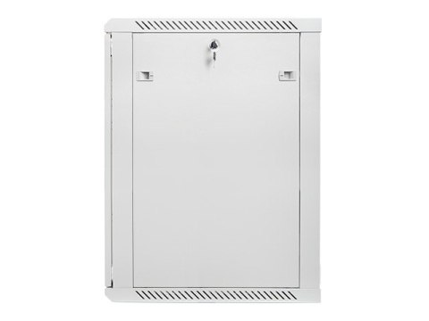 Szafa instalacyjna wisząca 19 18U 600X600mm szara (drzwi szklane) Szafa instalacyjna wisząca 19 18U 600X600mm szara (drzwi szklane)