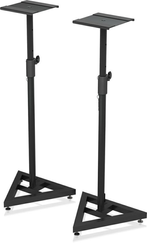 Behringer SM5002 - Zestaw statywów pod monitory studyjne z regulacja wysokości 93 - 115 cm Behringer SM5002 - Zestaw statywów pod monitory studyjne z regulacja wysokości 93 - 115 cm