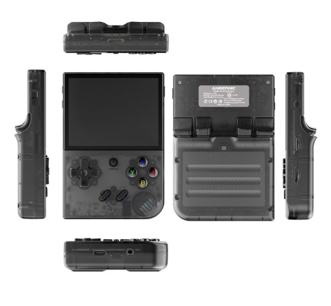 Konsola przenośna dla gier retro ANBERNIC RG35xx Plus BLACK TRANSPARENT Konsola przenośna dla gier retro ANBERNIC RG35xx Plus BLACK TRANSPARENT