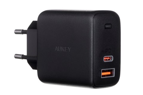 AUKEY PA-B3 BLACK ŁADOWARKA SIECIOWA 65W 2XUSB-C AUKEY PA-B3 BLACK ŁADOWARKA SIECIOWA 65W 2XUSB-C