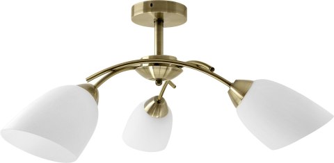 Żyrandol klasyczna lampa sufitowa wisząca Activejet NIKITA Patyna potrójna 3xE27 do salonu Żyrandol klasyczna lampa sufitowa wisząca Activejet NIKITA Patyna potrójna 3xE27 do salonu