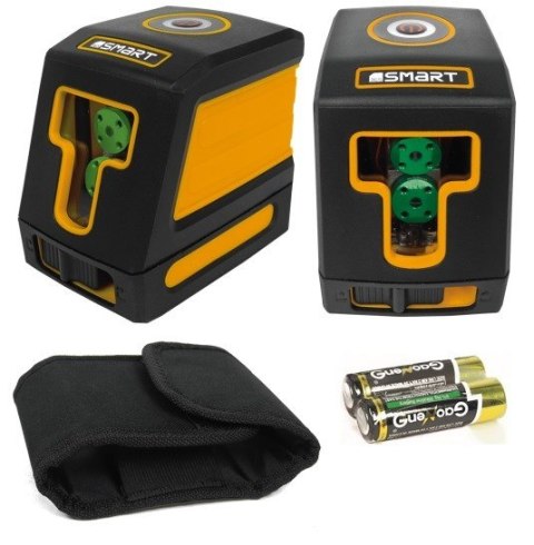 Laser krzyżowy zielony 30 m SMART365 SM-06-02030G Laser krzyżowy zielony 30 m SMART365 SM-06-02030G