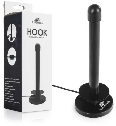 Antena magnetyczna DVB-T2 Spacetronik Hook TV USB 30dB Double Power Antena magnetyczna DVB-T2 Spacetronik Hook TV USB 30dB Double Power