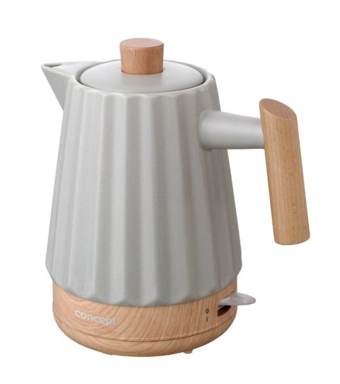 Czajnik ceramiczny RK0091 1,5l jasnoszary Czajnik ceramiczny RK0091 1,5l jasnoszary