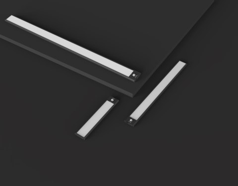 Lampka podszafkowa z czujnikiem ruchu Yeelight Closet Light 20cm (czarny, 2700 K) Lampka podszafkowa z czujnikiem ruchu Yeelight Closet Light 20cm (czarny, 2700 K)