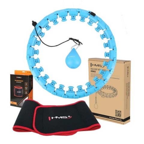 Hula Hop HMS HHW01 niebieski + BR163 zestaw Hula Hop HMS HHW01 niebieski + BR163 zestaw