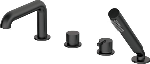 Bateria wannowa 4-otworowa z zestawem prysznicowym BQS_N14M 5907650818472 Bateria wannowa 4-otworowa z zestawem prysznicowym BQS_N14M 5907650818472