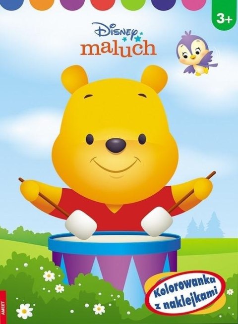 Disney Maluch. Kolorowanka z naklejkami Disney Maluch. Kolorowanka z naklejkami