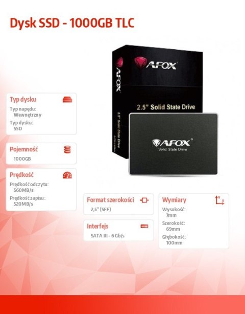 Dysk SSD - 1000GB TLC Dysk SSD - 1000GB TLC