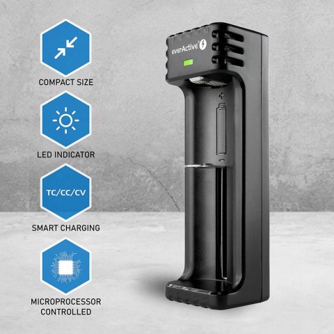 EVERACTIVE ŁADOWARKA DO AKUMULATORÓW CYLINDRYCZNYCH LI-ION LC100 EVERACTIVE ŁADOWARKA DO AKUMULATORÓW CYLINDRYCZNYCH LI-ION LC100