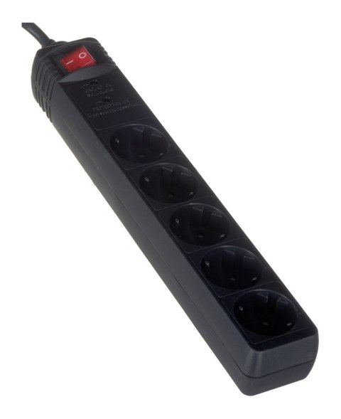 Listwa zasilająca ENERGENIE SPG5-C-15 (5 x VDE; 4,5m; kolor czarny) Listwa zasilająca ENERGENIE SPG5-C-15 (5 x VDE; 4,5m; kolor czarny)
