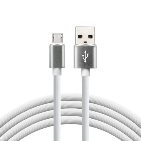 Kabel zasilający everActive CBS-1MW (USB - Micro USB ; 1m; kolor biały) Kabel zasilający everActive CBS-1MW (USB - Micro USB ; 1m; kolor biały)