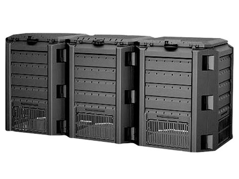 KOMPOSTOWNIK MODULE COMPOGREEN 1200 L CZARNY KOMPOSTOWNIK MODULE COMPOGREEN 1200 L CZARNY