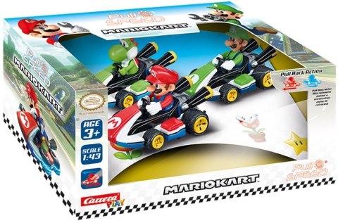 Pojazdy Mario Kart pull back 3pack Pojazdy Mario Kart pull back 3pack