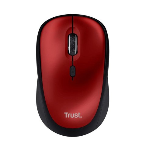 Trust Yvi+ - Mysz optyczna bezprzewodowa 1600 DPI ECO (Czerwony) Trust Yvi+ - Mysz optyczna bezprzewodowa 1600 DPI ECO (Czerwony)