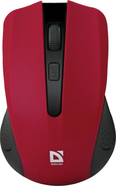 DEFENDER MYSZ BEZPRZEWODOWA ACCURA MM-935 RF CZERWONA OPTICAL 1600DPI 4P 52937 DEFENDER MYSZ BEZPRZEWODOWA ACCURA MM-935 RF CZERWONA OPTICAL 1600DPI 4P 52937