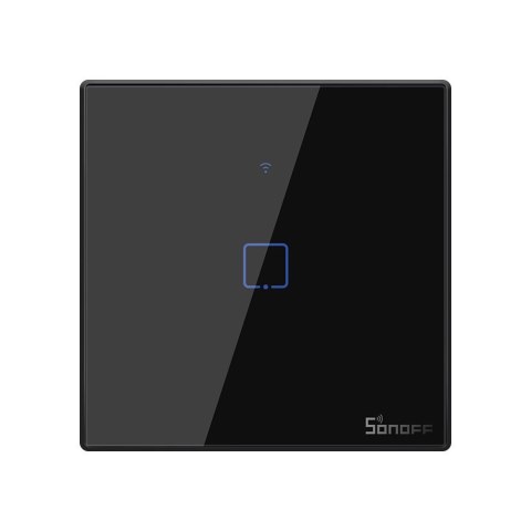 Dotykowy włącznik światła WiFi + RF 433 Sonoff T3 EU TX (1-kanałowy) Dotykowy włącznik światła WiFi + RF 433 Sonoff T3 EU TX (1-kanałowy)