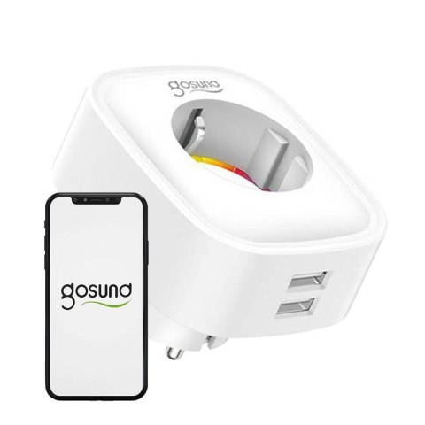 Inteligentne gniazdko WiFi Gosund SP112 2xUSB, 16A, Tuya Inteligentne gniazdko WiFi Gosund SP112 2xUSB, 16A, Tuya