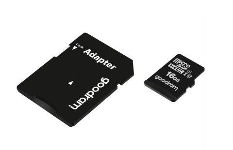 Karta pamięci Goodram microSD 16GB (M1AA-0160R12) Karta pamięci Goodram microSD 16GB (M1AA-0160R12)
