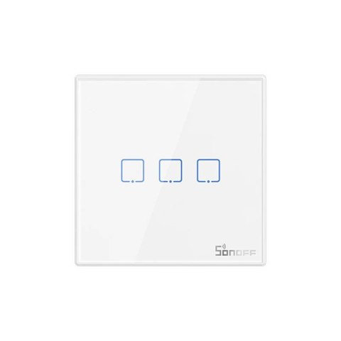 Bezprzewodowy Włącznik Światła Sonoff T2EU3C-RF 433MHz (3-kanałowy) Bezprzewodowy Włącznik Światła Sonoff T2EU3C-RF 433MHz (3-kanałowy)