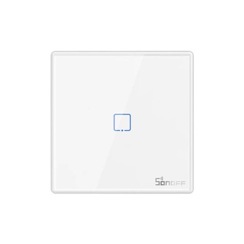 Bezprzewodowy włącznik światła Sonoff T2EU1C-RF 433MHz (1-kanałowy) Bezprzewodowy włącznik światła Sonoff T2EU1C-RF 433MHz (1-kanałowy)