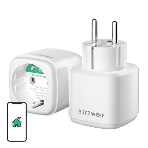 Inteligentne gniazdko Blitzwolf BW-SHP15, ZigBee, 3680W Inteligentne gniazdko Blitzwolf BW-SHP15, ZigBee, 3680W