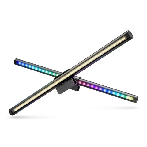 Lampa Blitzwolf BW-CML2 na monitor, RGB (czarna) Lampa Blitzwolf BW-CML2 na monitor, RGB (czarna)