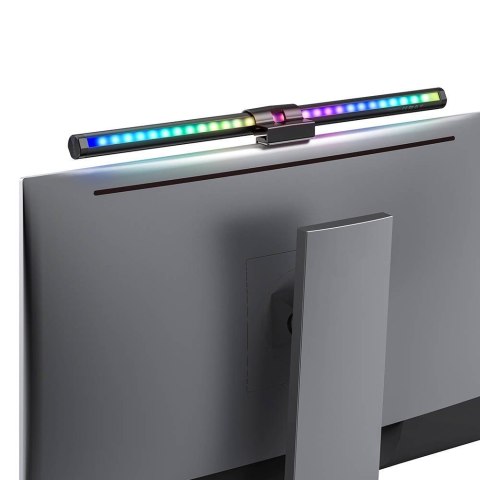 Lampa Blitzwolf BW-CML2 na monitor, RGB (czarna) Lampa Blitzwolf BW-CML2 na monitor, RGB (czarna)