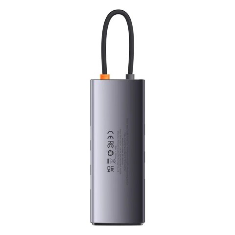 Hub 7w1 Baseus Metal Gleam Series, USB-C do 3x USB 3.0 + 2x HDMI + USB-C PD + Ethernet RJ45 Hub 7w1 Baseus Metal Gleam Series, USB-C do 3x USB 3.0 + 2x HDMI + USB-C PD + Ethernet RJ45
