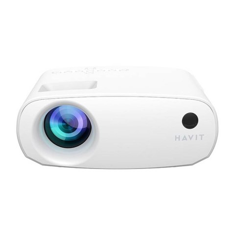 Bezprzewodowy Rzutnik / Projektor HAVIT PJ207 PRO (biały) Bezprzewodowy Rzutnik / Projektor HAVIT PJ207 PRO (biały)
