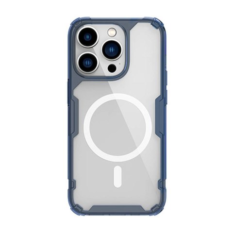 Etui magnetyczne Nillkin Nature TPU Pro do Apple iPhone 14 Pro (niebieskie) Etui magnetyczne Nillkin Nature TPU Pro do Apple iPhone 14 Pro (niebieskie)