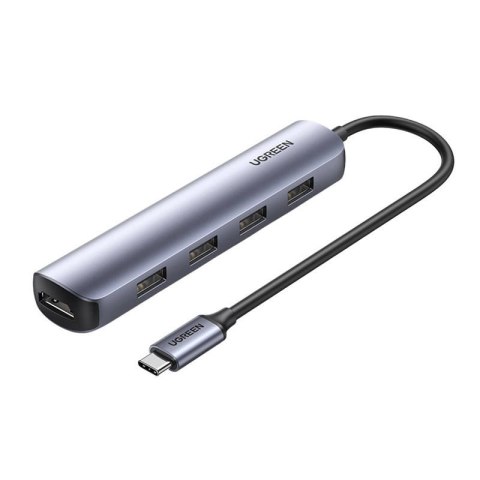 Adapter Hub UGREEN, USB_C do 4x USB 3.0, HDMI, CM417 Adapter Hub UGREEN, USB_C do 4x USB 3.0, HDMI, CM417