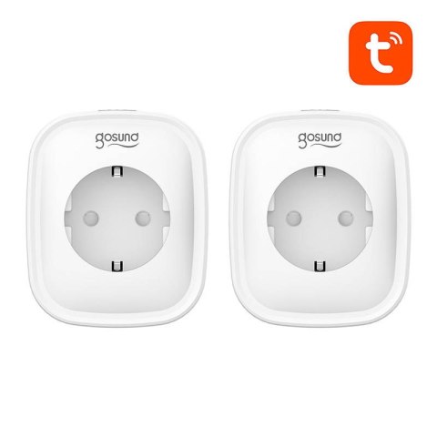 Inteligentne gniazdko WiFi Gosund SP1, 2 sztuki (dwupak), 16A, Tuya Inteligentne gniazdko WiFi Gosund SP1, 2 sztuki (dwupak), 16A, Tuya