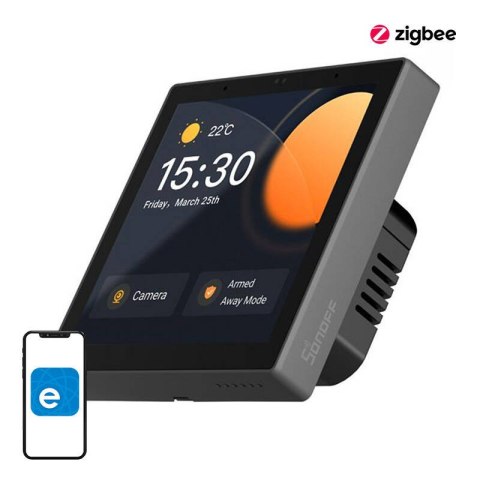 Inteligentny panel sterowania WiFi/Bluetooth/ZigBee SONOFF NSPanel Pro (czarny) Inteligentny panel sterowania WiFi/Bluetooth/ZigBee SONOFF NSPanel Pro (czarny)