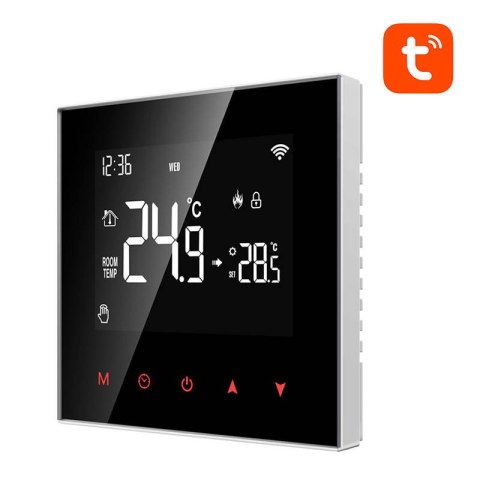 Inteligentny termostat Avatto ZWT100 podgrzewacz wody 3A ZigBee TUYA Inteligentny termostat Avatto ZWT100 podgrzewacz wody 3A ZigBee TUYA