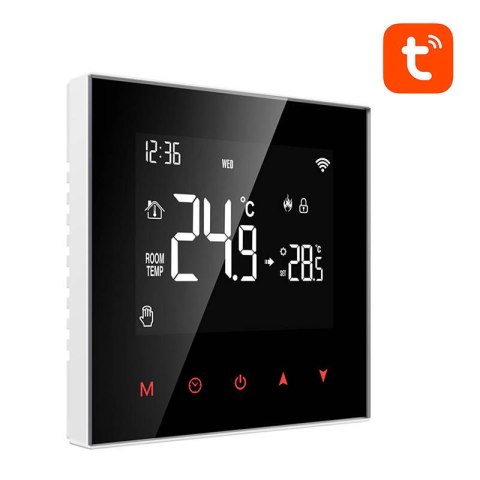 Inteligentny termostat Avatto ZWT100 podgrzewacz wody 3A ZigBee TUYA Inteligentny termostat Avatto ZWT100 podgrzewacz wody 3A ZigBee TUYA